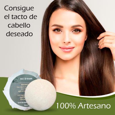 2 Pastillas Champú Sólido con Masajeador – Pelo Seco - Imagen 3