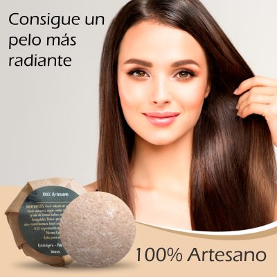 2 Pastillas Champú Sólido con Masajeador – Pelo Rizado - Imagen 7