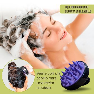 2 Pastillas Champú Sólido con Masajeador – Todo tipos de cabellos - Imagen 5
